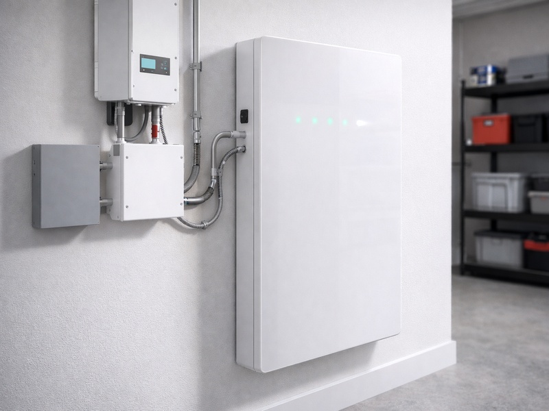 Home battery energy storage unit